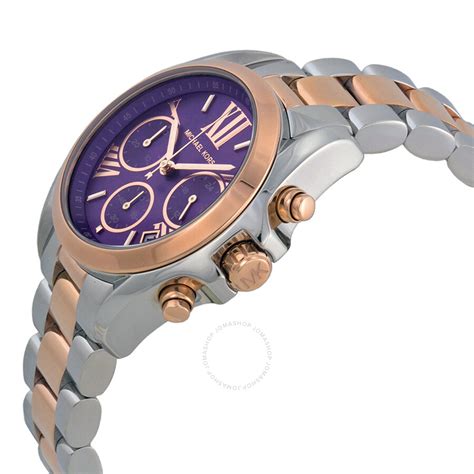 Michael Kors Bradshaw Purple Women's Watch 